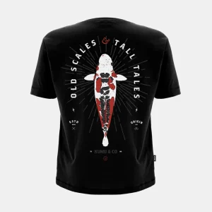 Tall Tales Tee - Koi Design - Tattoo Style